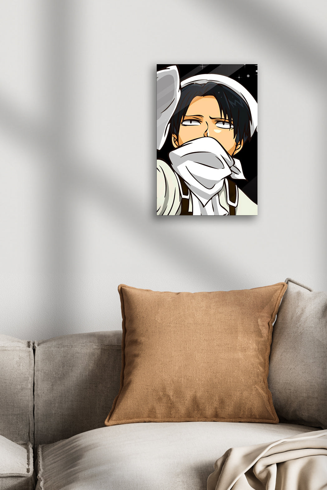 Attack on Titan Levi Ackerman Anime Metal Poster