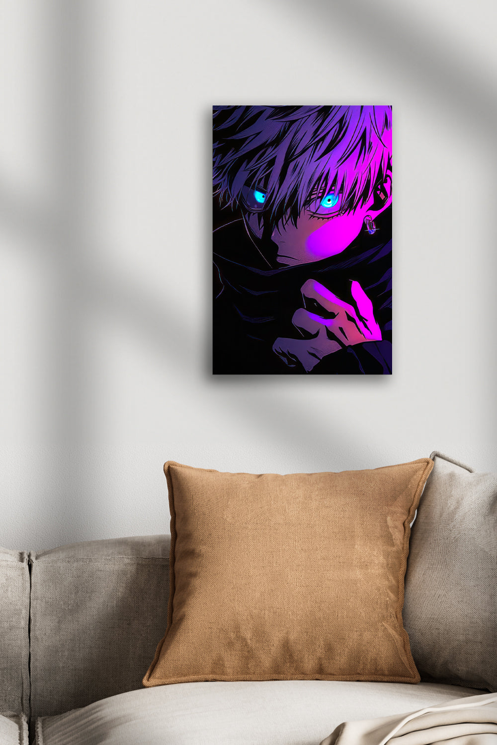 Jujutsu Kaisen Gojo Anime Metal Poster