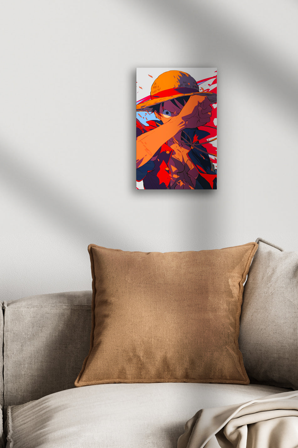 Monkey D Luffy One Piece Anime Metal Poster