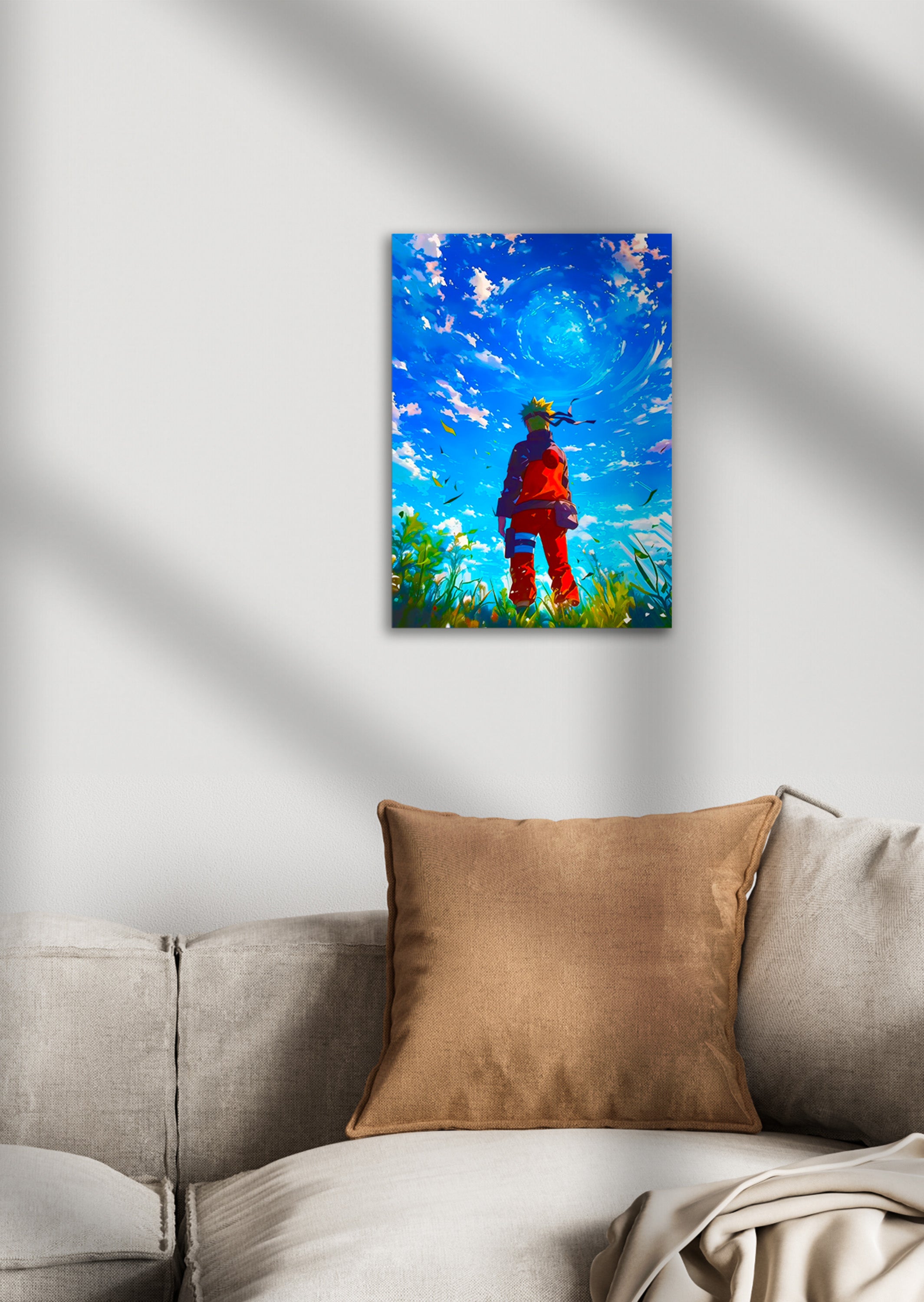 Naruto Shippuden Anime Metal Poster