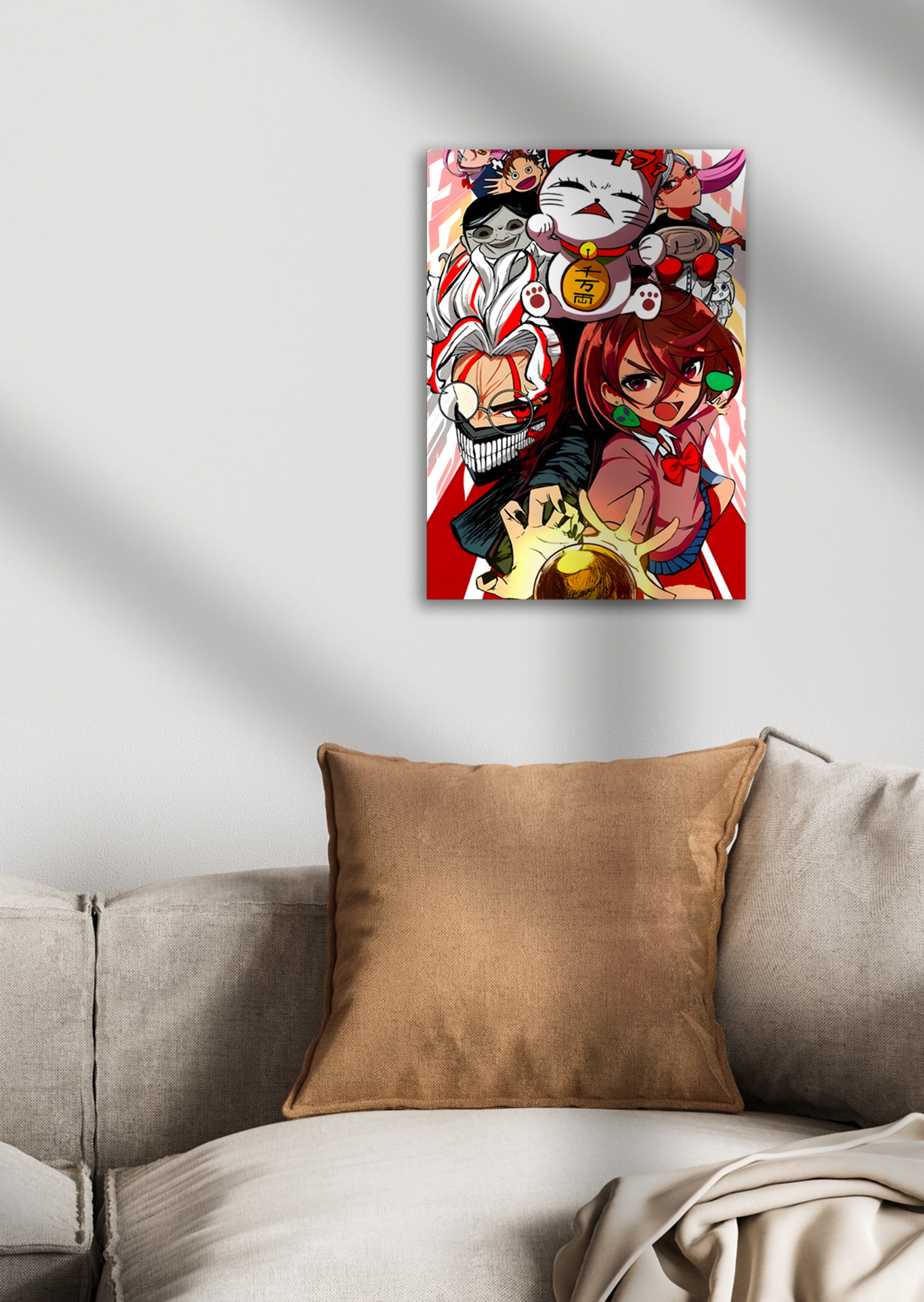 Dandadan Anime Metal Poster