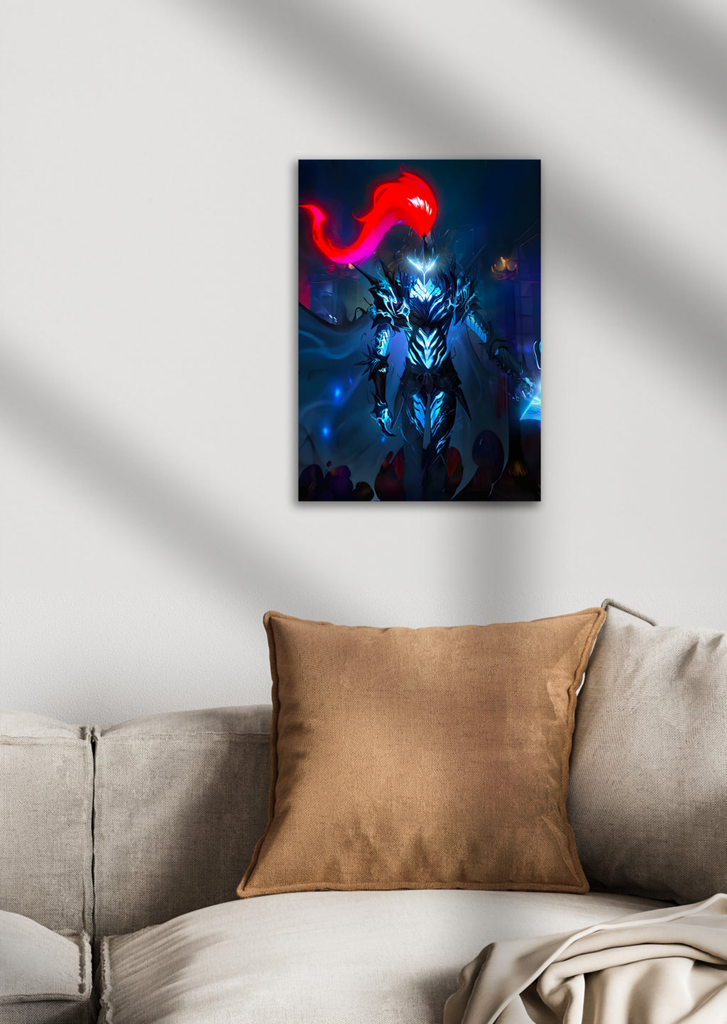 Solo Leveling Igris Anime Metal Poster