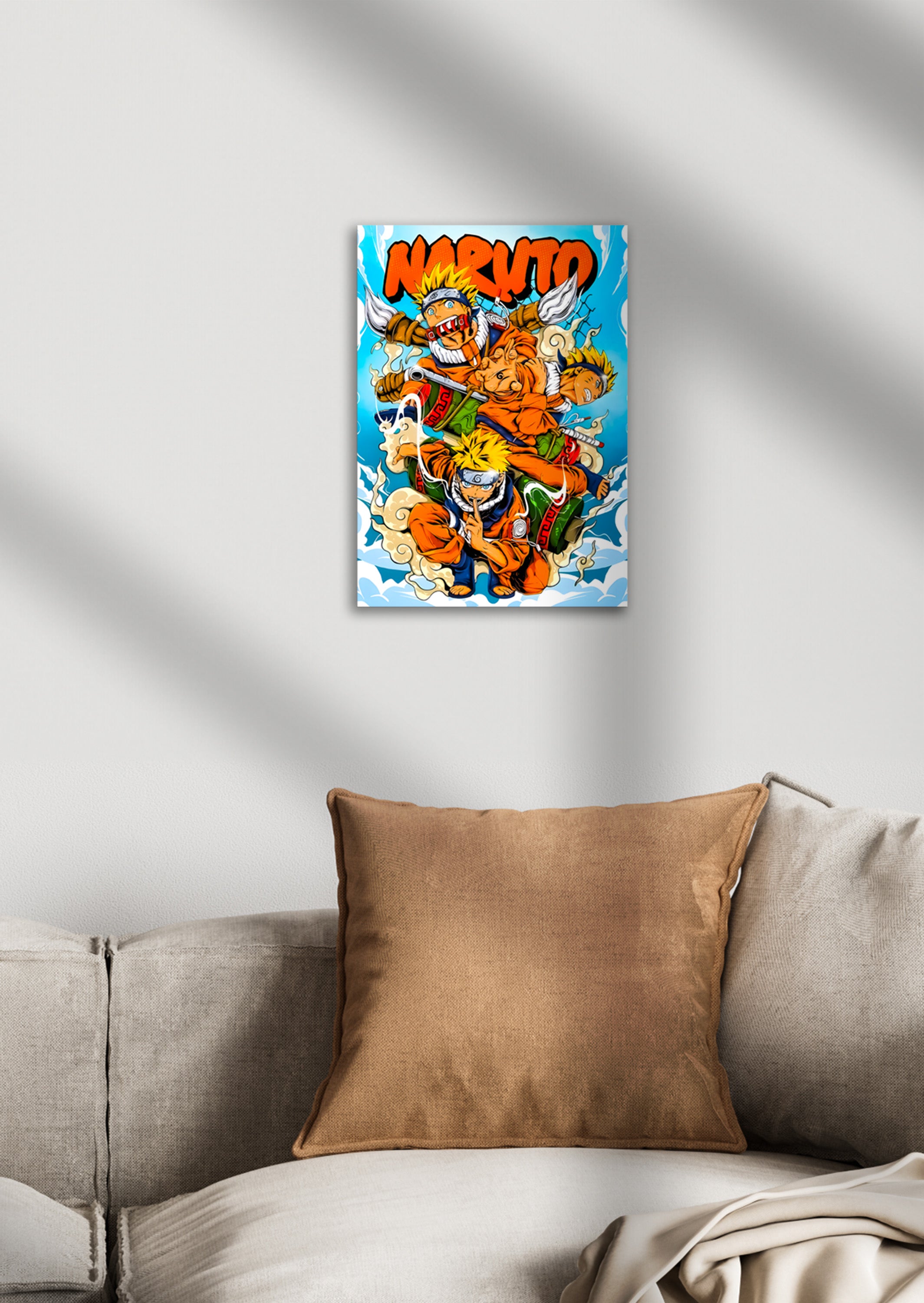 Naruto Anime Metal Poster
