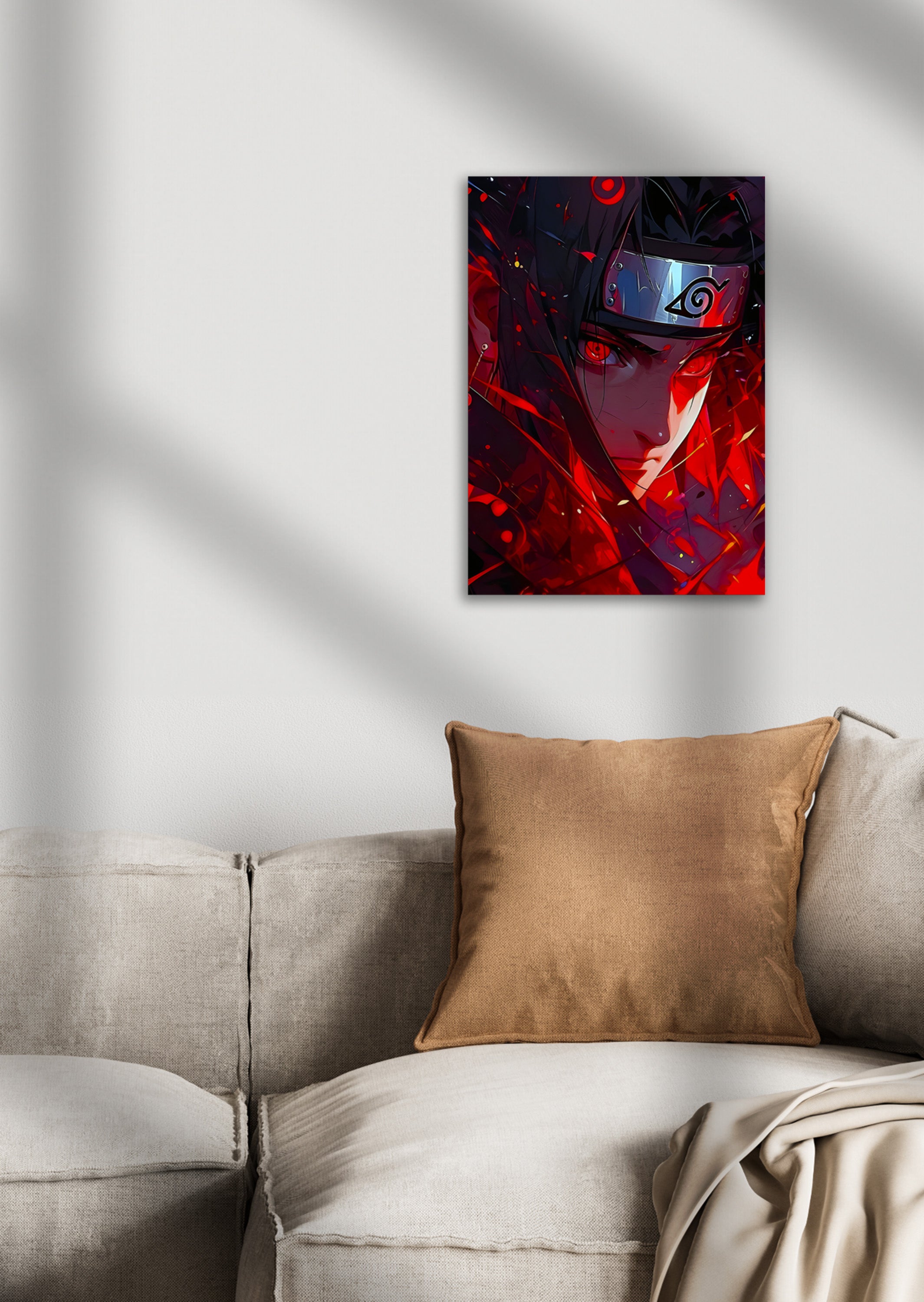 Itachi Uchiha Sharingan Naruto Shippuden Anime Wall Poster