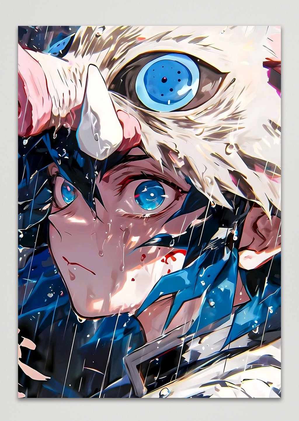 Inosuke Demon Slayer Anime Wall Poster