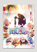 One Piece Luffy Shanks Zoro Sanji Nami Robin Chopper Brook Franky and Jimbei Anime Metal Poster