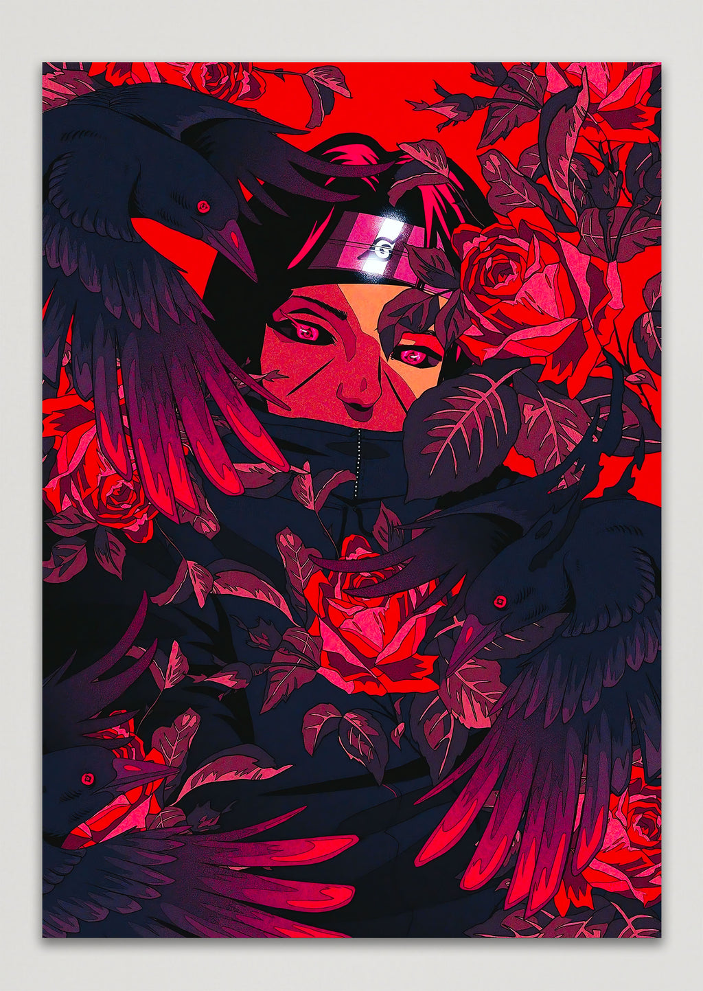Uchiha Itachi Naruto Anime Wall Poster