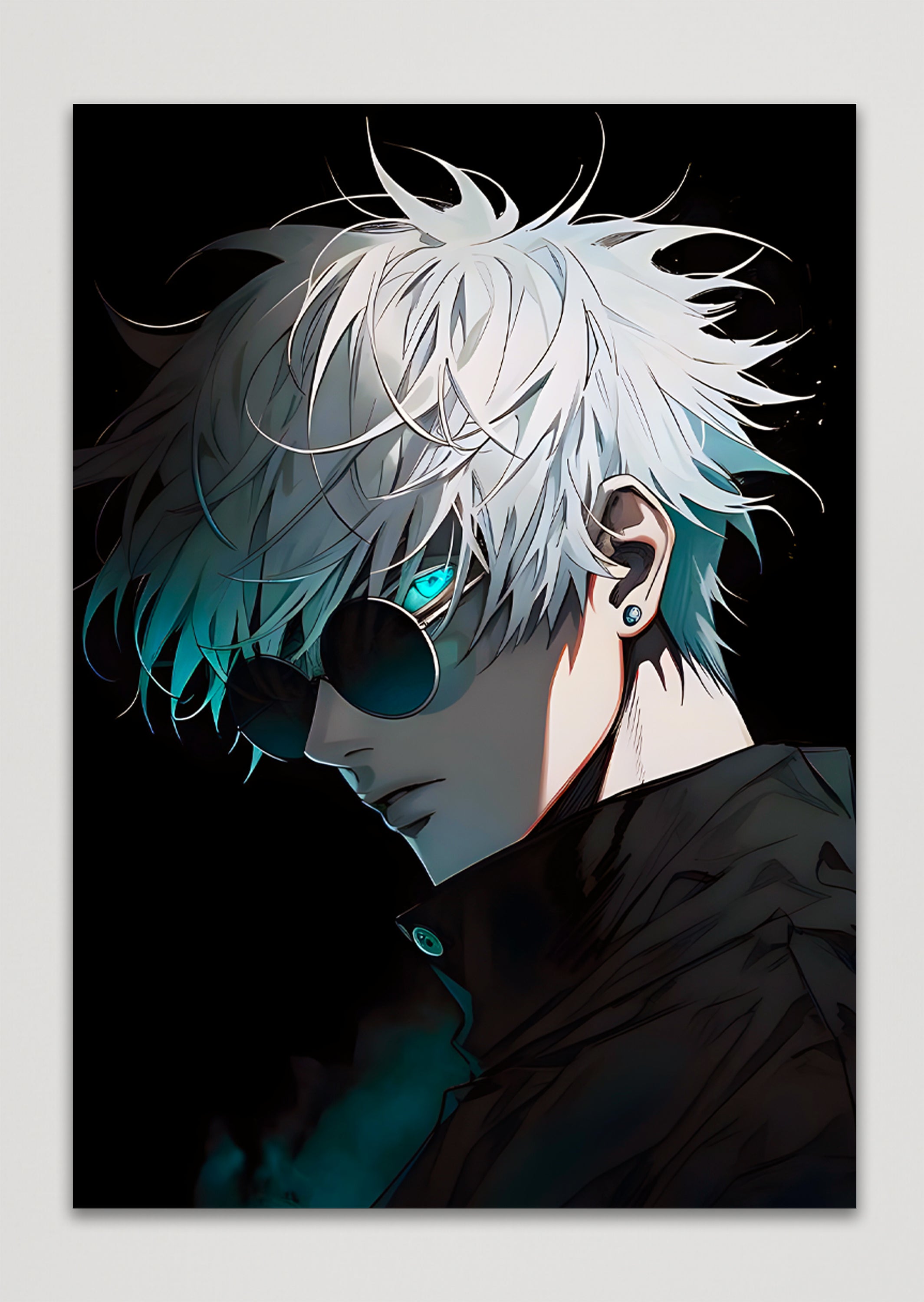 Jujutsu Kaisen Satoru Gojo Anime Metal Poster