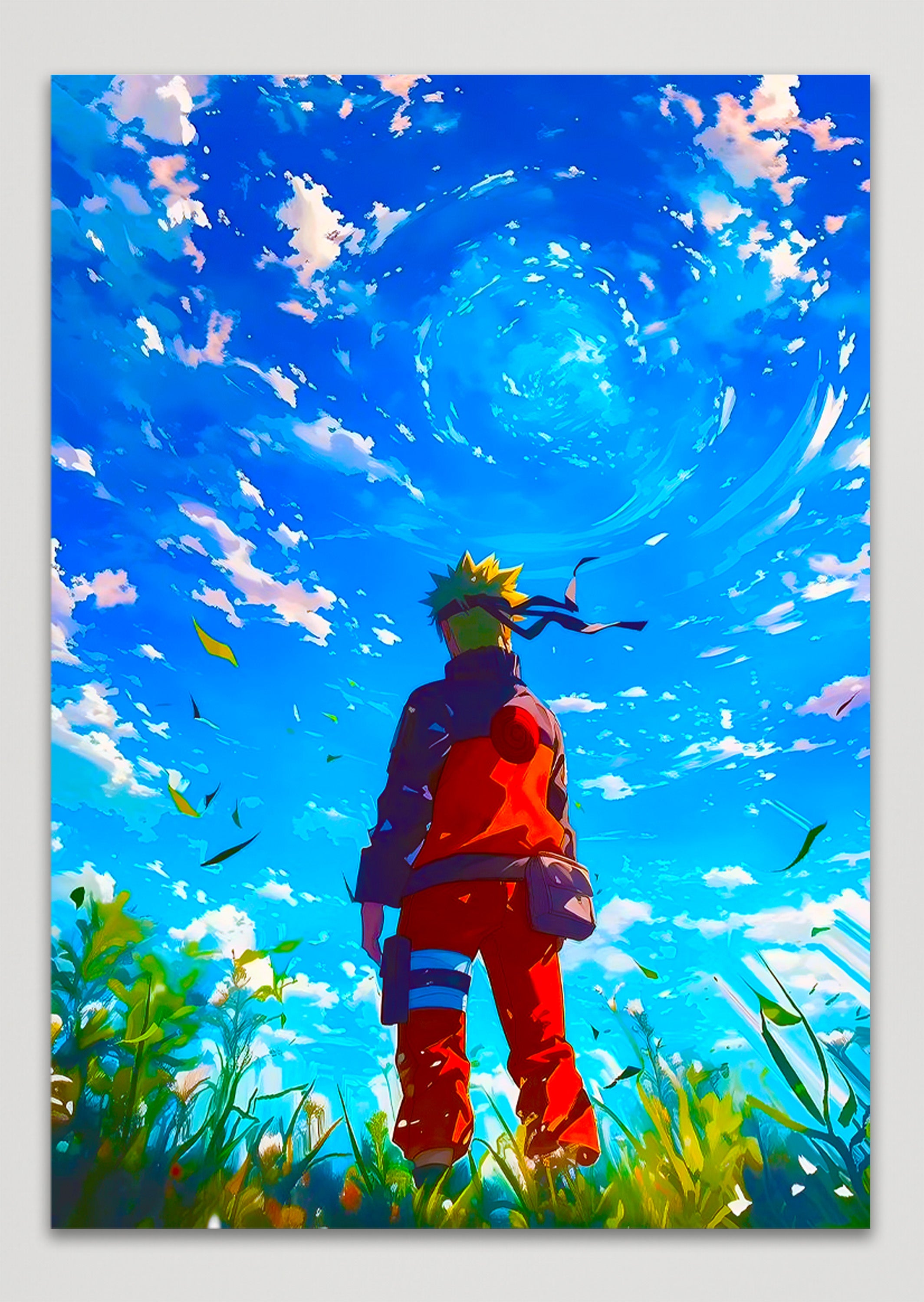 Naruto Shippuden Anime Metal Poster
