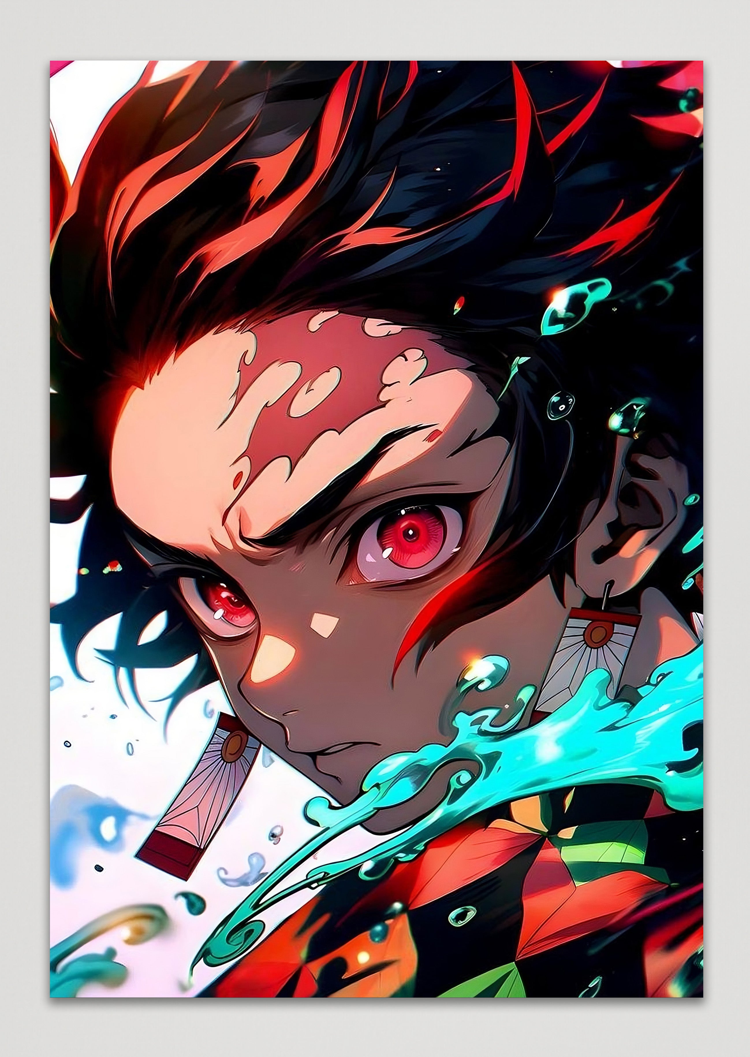 Tanjiro Kamado Demon Slayer Anime Wall Poster