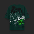 One Piece Zoro Pirate Hunter Anime Oversized T-shirt
