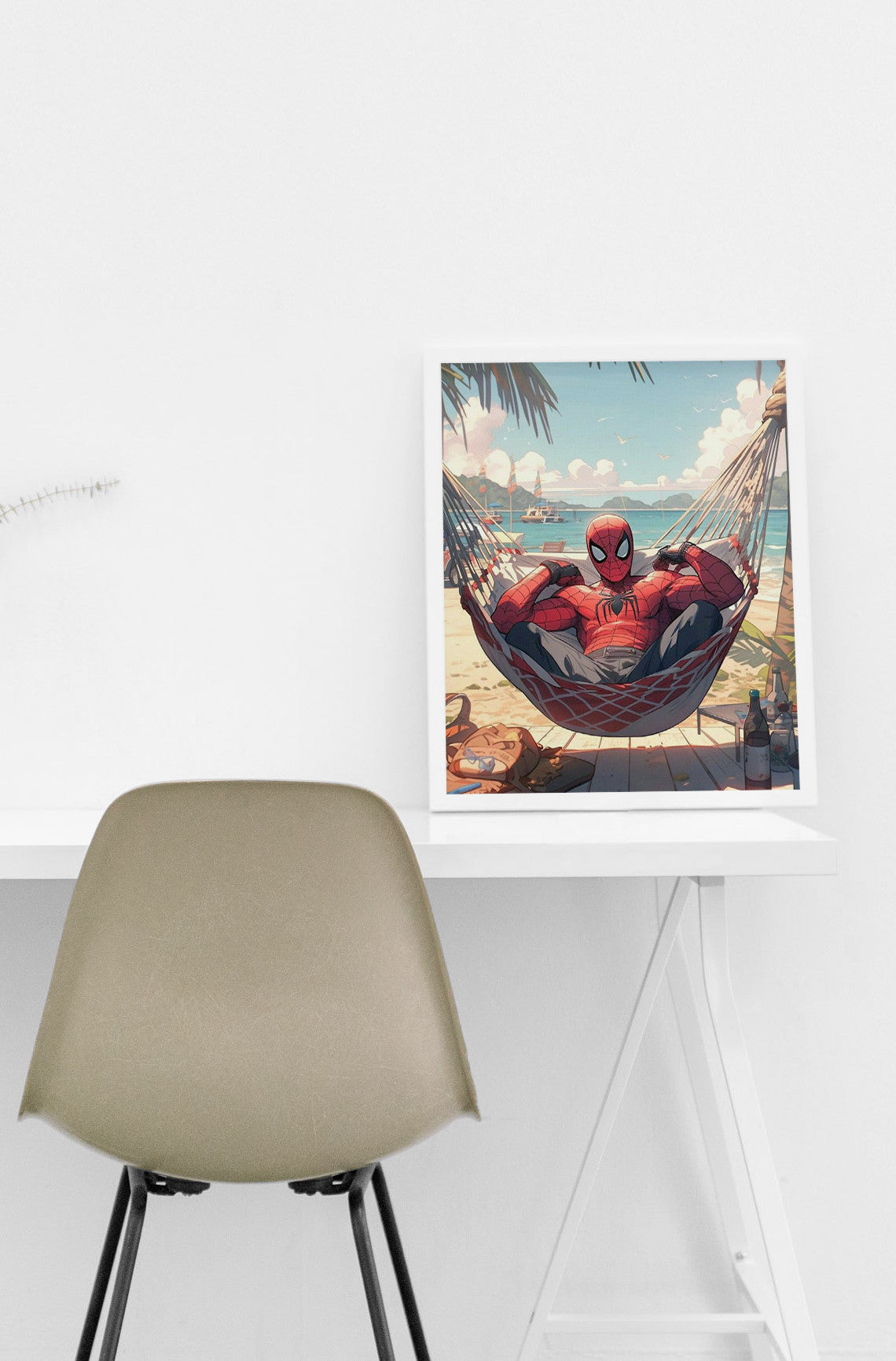 Spider-Man On Vacation Wall Poster