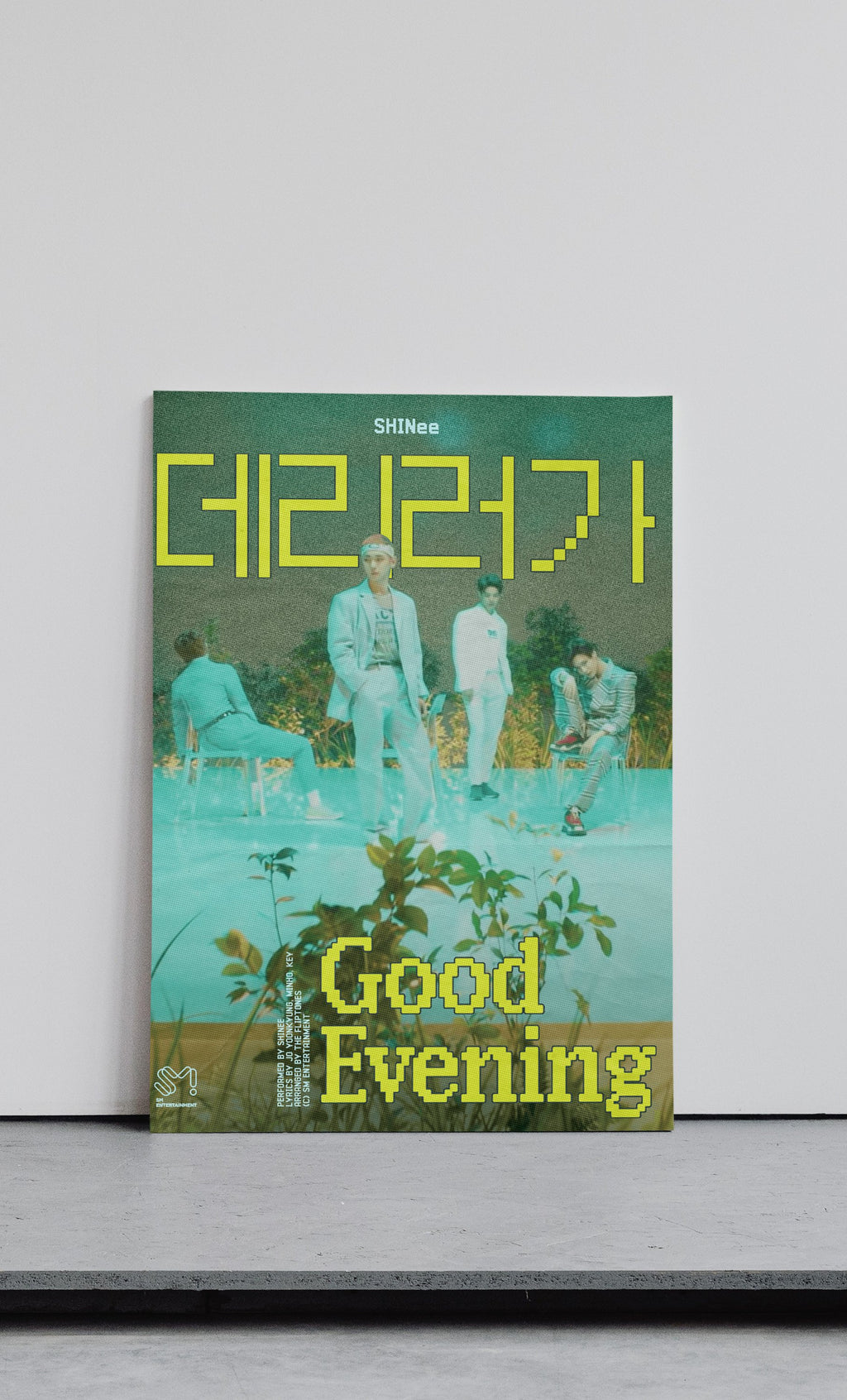 SHINee Boy Band K-pop Wall Poster