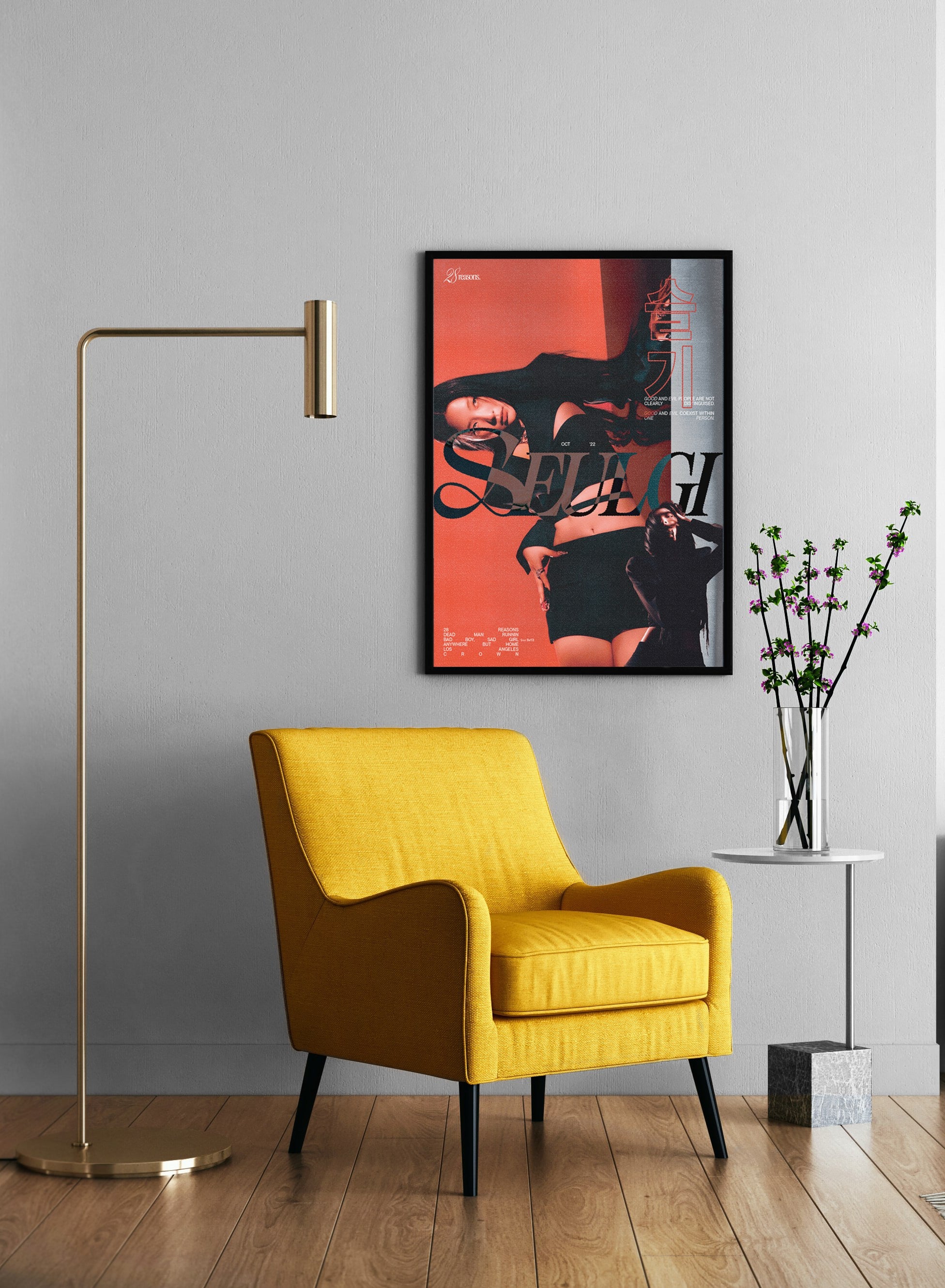 Seulgi K-pop Singer & Dancer Wall Poster