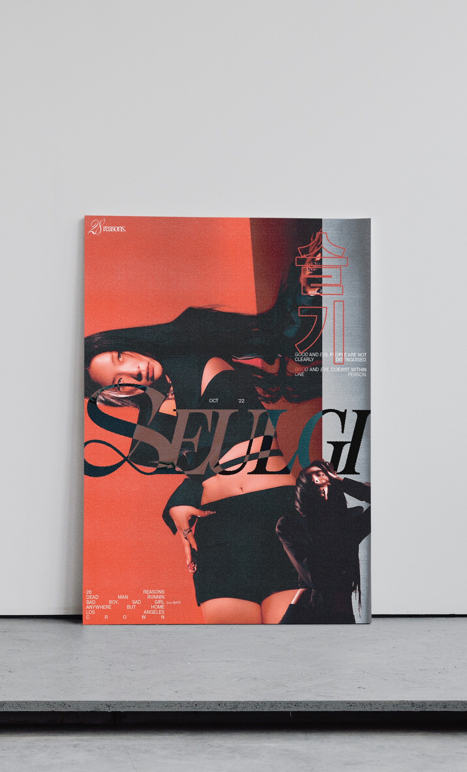 Seulgi K-pop Singer & Dancer Wall Poster