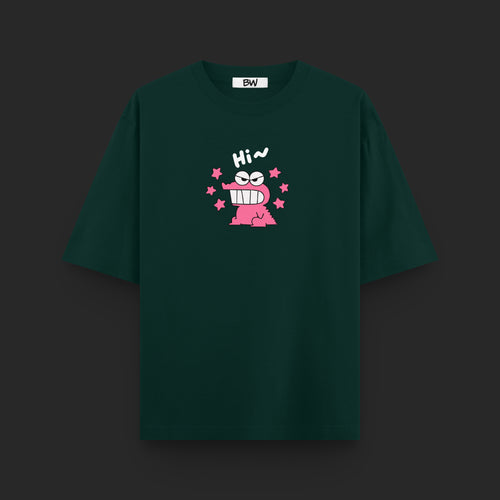 Shinchan Tohato Chocobi Oversized T-shirt