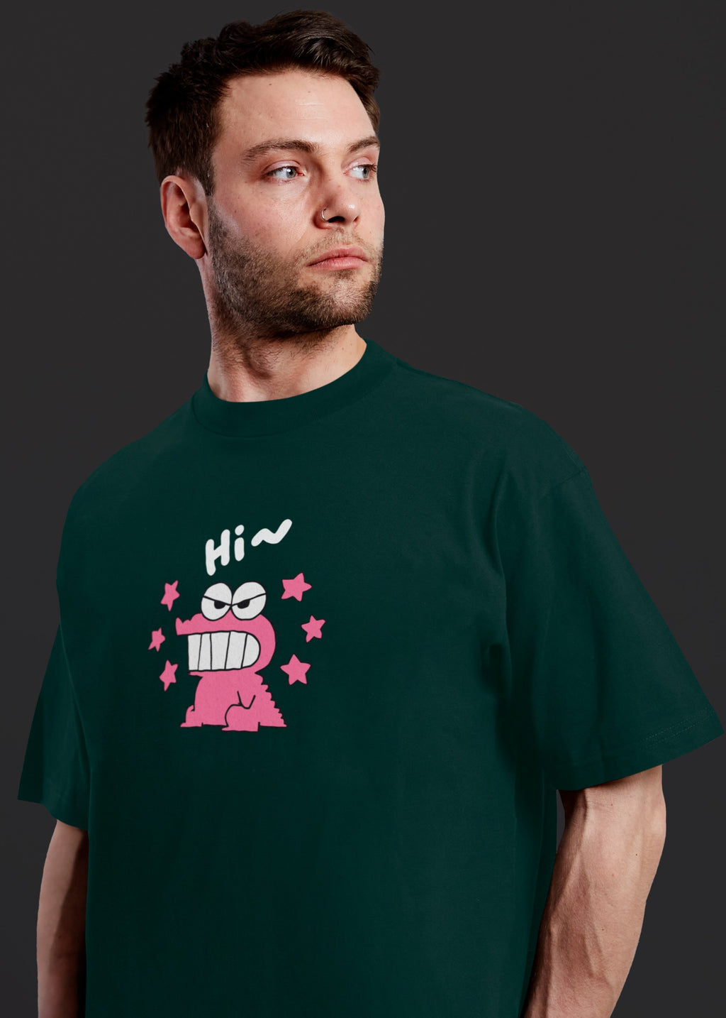Snack Goblin Fighting Oversized T-shirt
