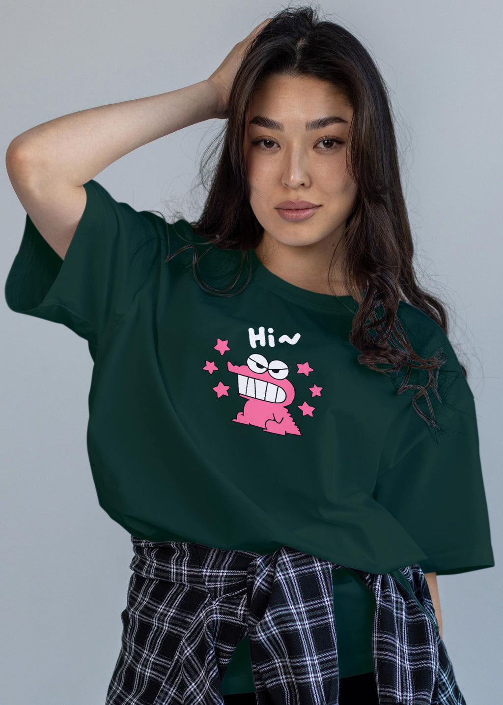 Snack Goblin Fighting Oversized T-shirt