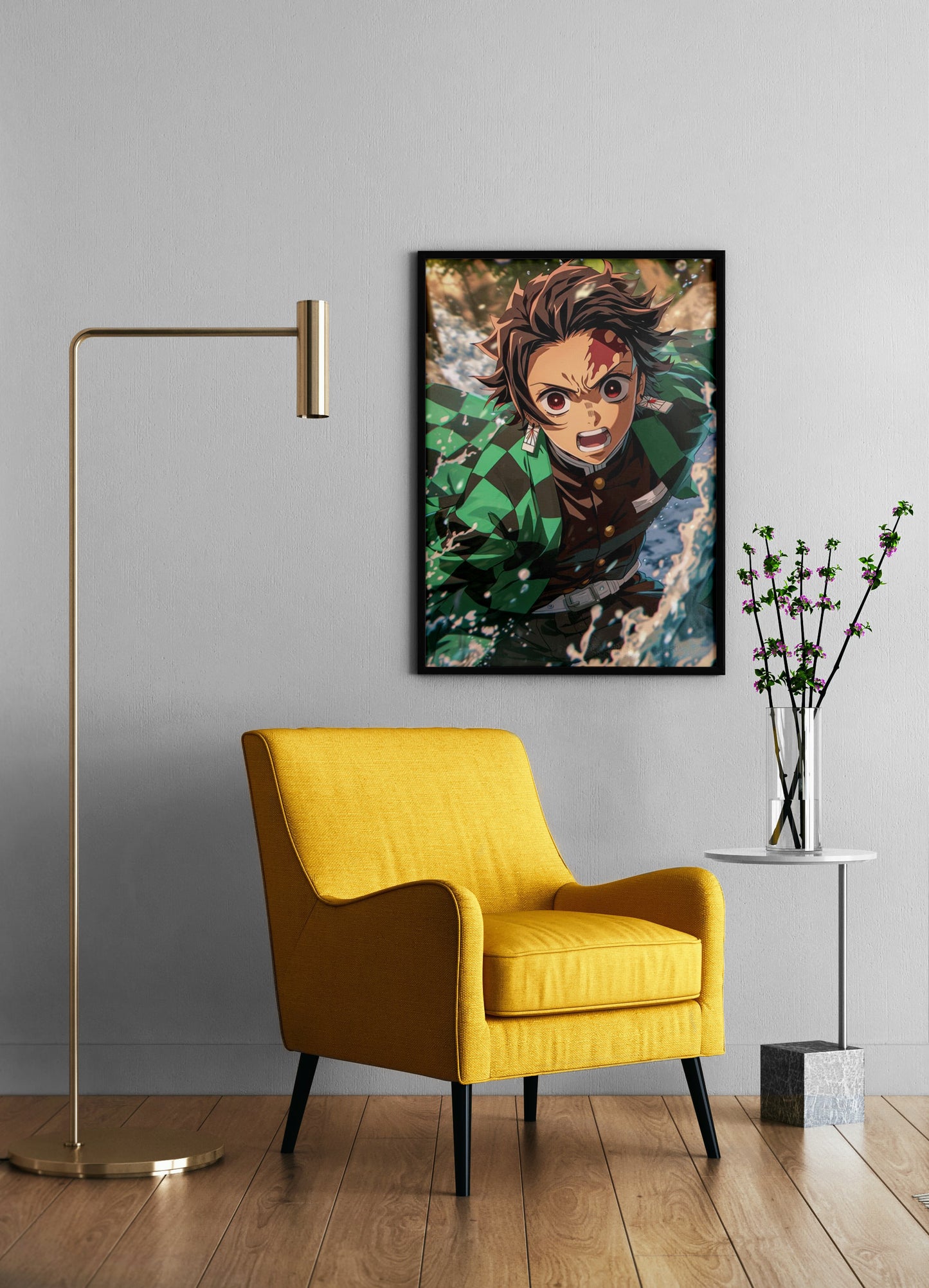 Tanjiro Kamado Kimetsu No Yaiba Anime Wall Poster