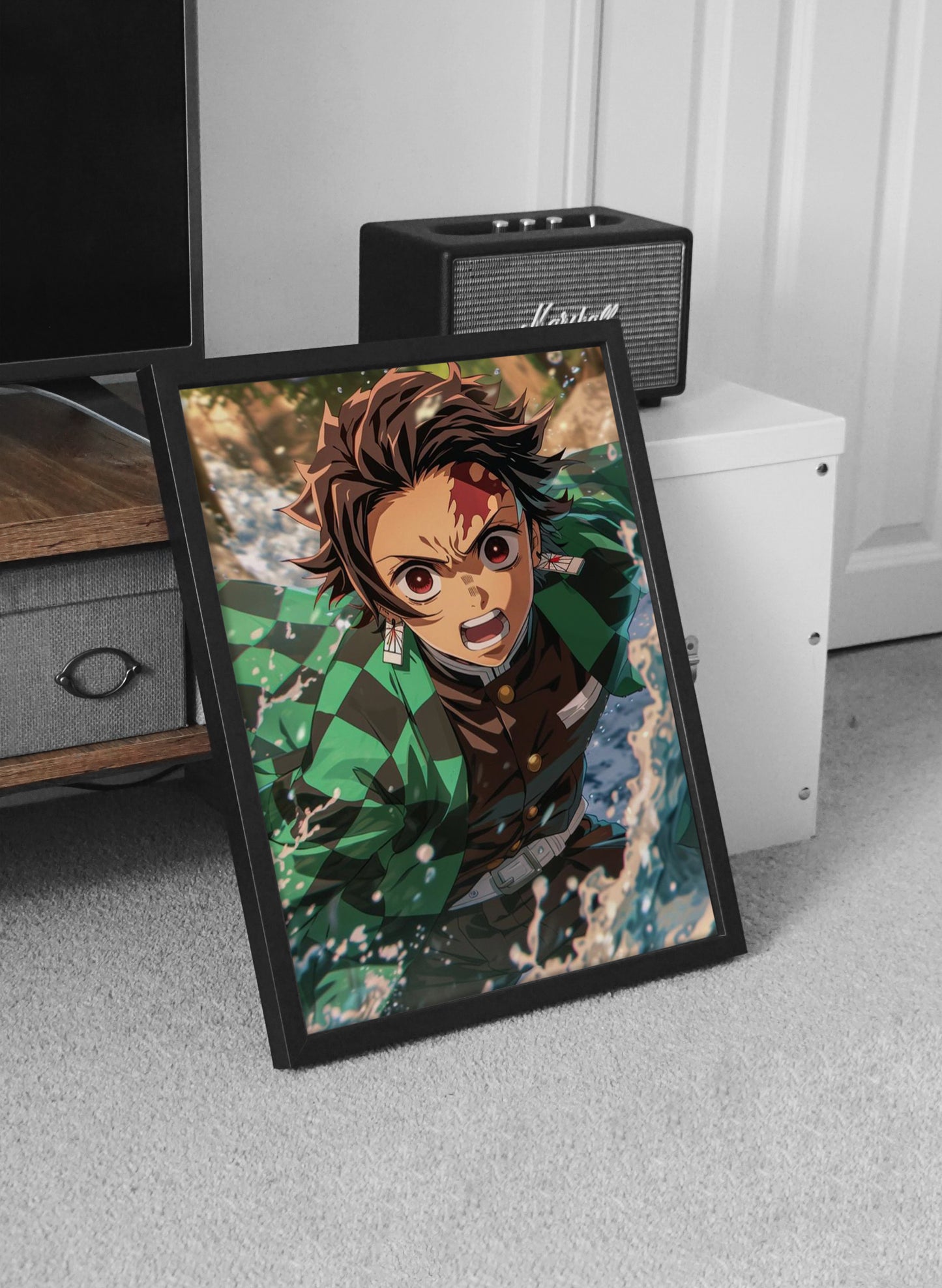 Tanjiro Kamado Kimetsu No Yaiba Anime Wall Poster