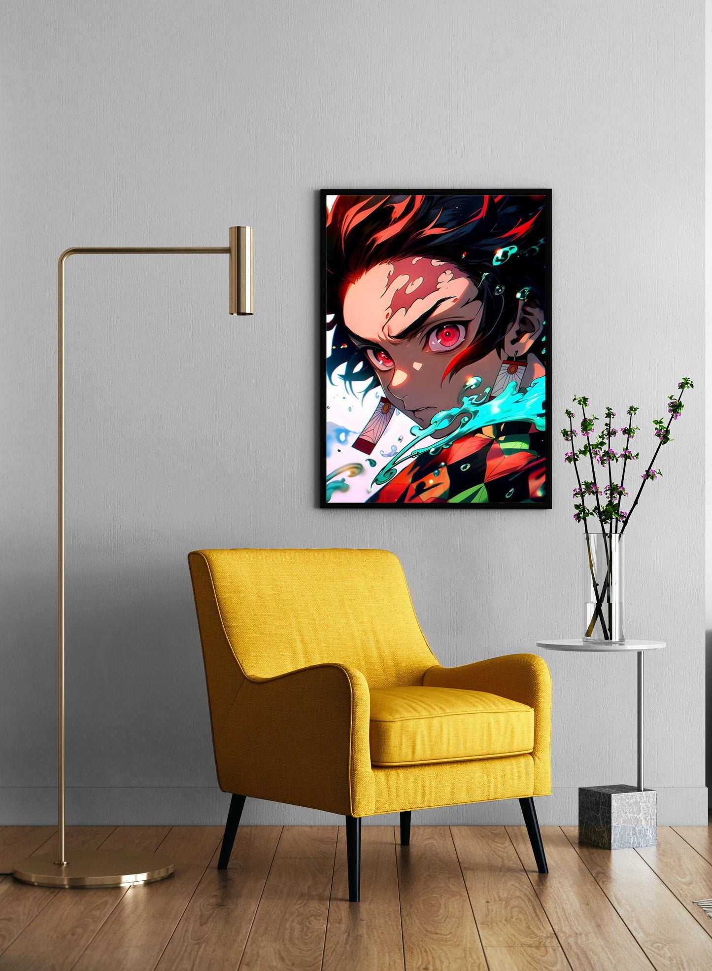 Tanjiro Kamado Demon Slayer Anime Wall Poster