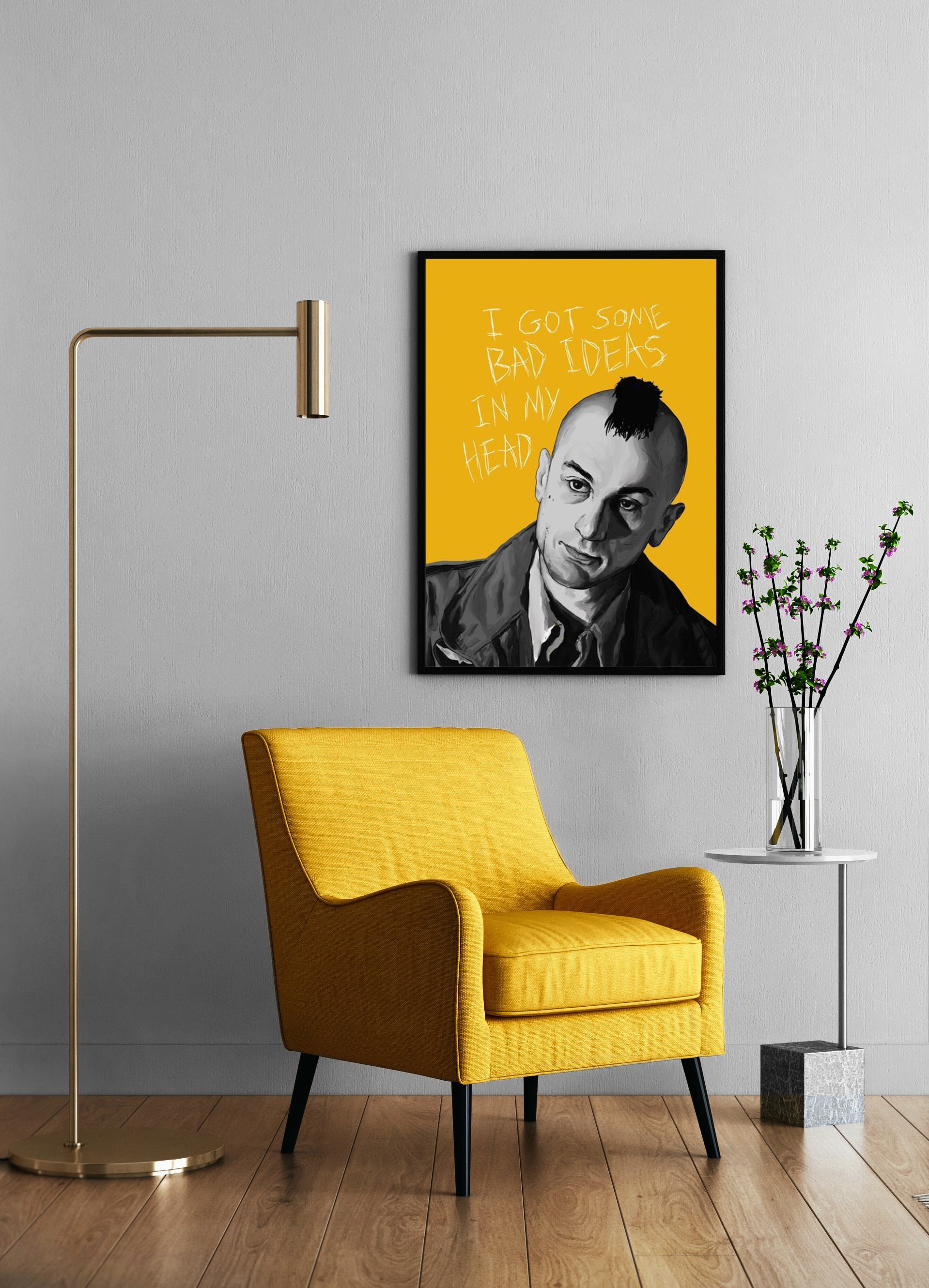 Taxi Driver 1976 Movie Wall Poster